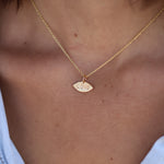 Collier doré et pendentif love & lucky - Colliers