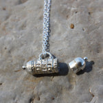 Collier argent 925 et talisman porte bonheur