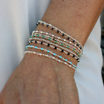Bracelet Santa Maria argent 925 et pierres