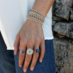 Bracelet Santa Maria argent 925 et pierres