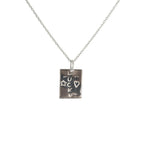 Collier argent 925 pendentif scarabée lucky - Colliers