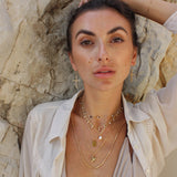 Collier argent 925 et pampilles zircons